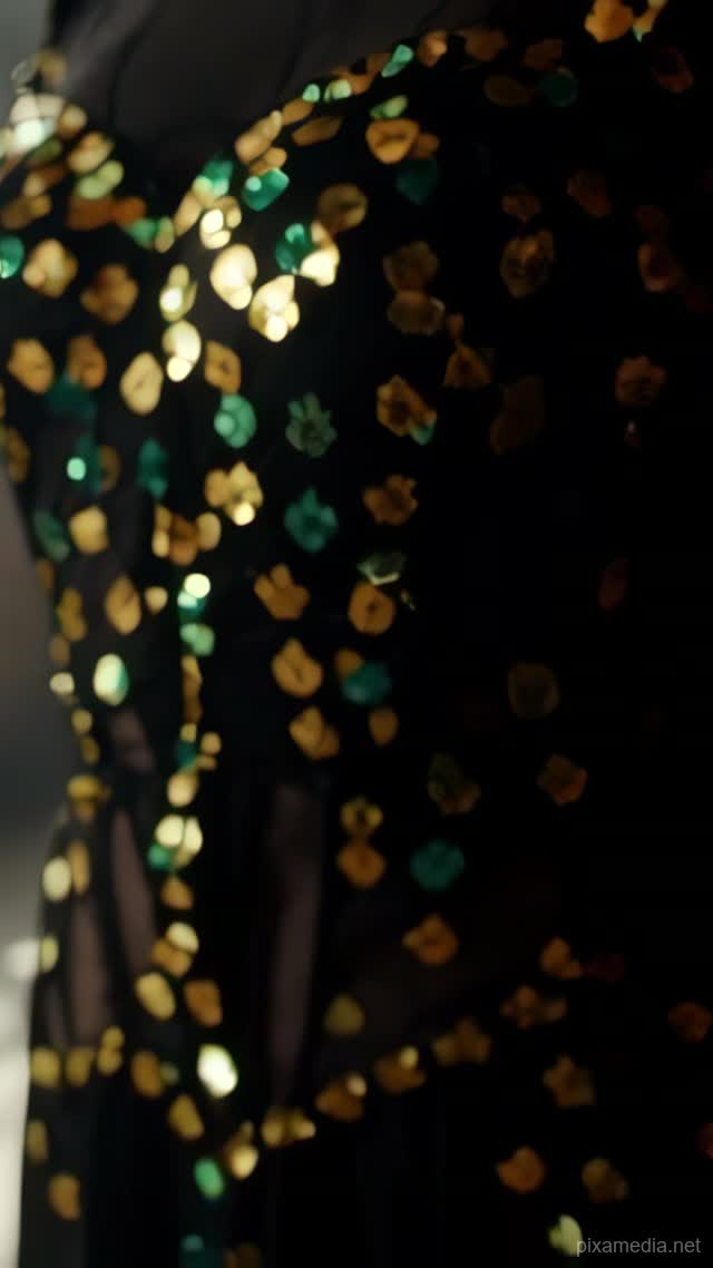 Sequins in Urban Light - Fashion & Beauty AI stock